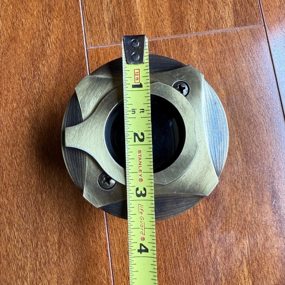 Vintage Private Eye Peep Hole Door Viewer Seeing Eye Security Viewer Gold USA. - Picture 10 of 11